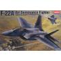 ACADEMY 12212 [1:48]  F-22A Air Dominator Fighter