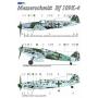 AML48008 Kalkomania Messerschmitt Bf 109K-4