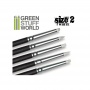 GREEN STUFF WORLD 1026 Color Shaper WHITE - Size #2 