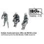 IBG 72U032 [1:72]  Italian Autocannone 3Ro da 90/53 crew . DRUK 3D  3 figurki