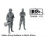 IBG 72U038 [1:72]  Italian Army Soldiers in North Africa . DRUK 3D  2 figurki
