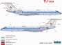 144D006 Kalkomania  Tu-134A 36 SPLT