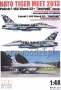 AAD 13004 [1/48] Kalkomania F-16C Block 52 Jastrząb  "NATO Tiger Meet  2013"