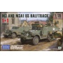ANDYS HOBBY AHHQ35001 [1:35]  M3 / M3A1 U.S. Halftrack. Double Combo