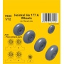 CMK 7533 [1:72]  Heinkel He 177A Wheels   do modelu REVELL