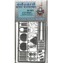 EDUARD 48383  P-61 Black Widow części zewnętrzne