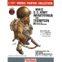 FINE MOLDS FT-02 [1:12] WWII U.S.Army Infantryman and Thompson M1A1