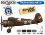 HATAKA BS01 Zestaw  farb Polskie Lotnictwo Wojskowe. Wrzesień 1939