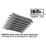 IBG 72U019 [1:72]  Rakiety R4M p.panc do Fw 190D . DRUK 3D  