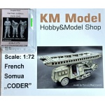 KM 72011F [1:72]    French Somua "Coder" + 3. figurki