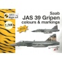 Mark I.  Saab JAS 39 Gripen colours & markings + kalkomania 1/144