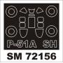 MONTEX  SM72156  P-51A Mustang