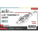 RESKIT RSU48-0539 [1:48]  A-10C "Thunderbolt II" cockpit do GWH. DRUK 3D