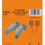 SPECIAL HOBBY P48052 [1:48] P-47D/M Intercooler Channel Correction Set do modelu  Tamiya (2 szt.)