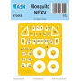 Special Mask M72068  Mosquito NF Mk.XV MASK 1/72