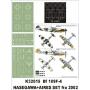 MONTEX  K32015 Messerschmitt  Bf 109F-4
