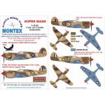 MONTEX  K48155  P-40E Desert RAF