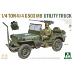 TAKOM 1016 [1:16]  US Army 1/4 ton 4X4 G503 MB Utility truck
