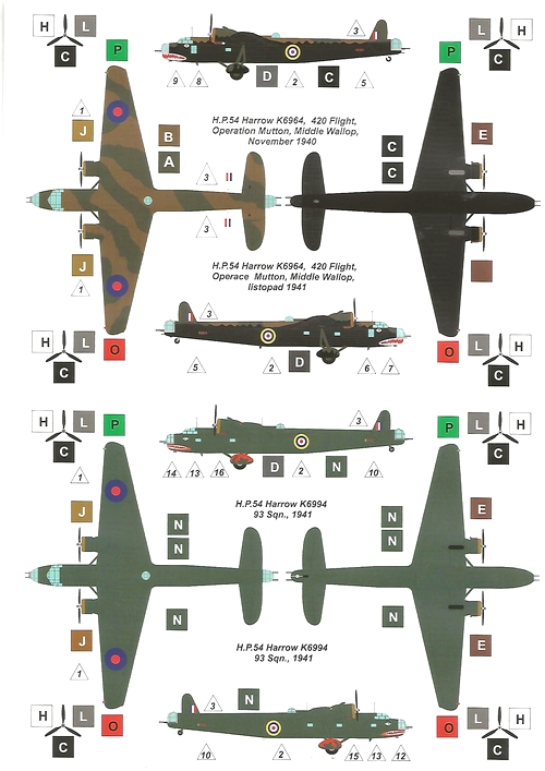 VALOM 72116 [1:72] Handley Page Harrow Mk.II (Toohty marking) :: Sklep  Modelarski ww-model.pl